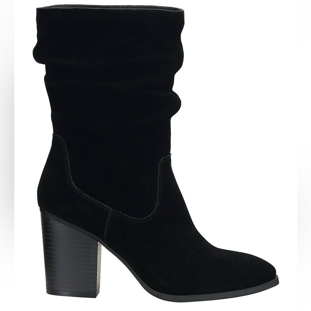 Crown & Ivy Leather Slouched Boots